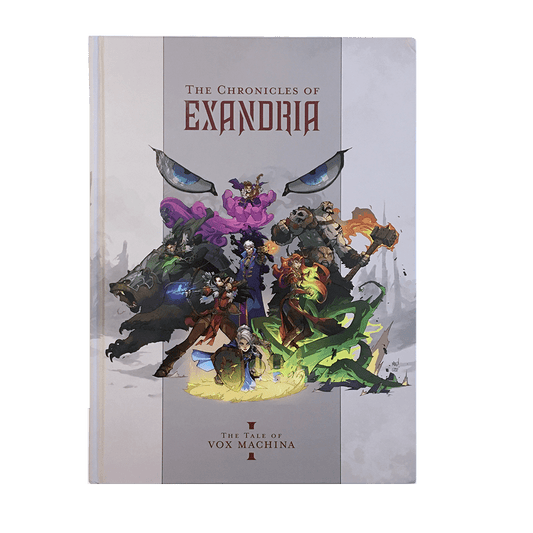 Critical Role - The Chronicles of Exandria Vol 1 The Tale of Vox Machina Hardcover - Loaded Dice
