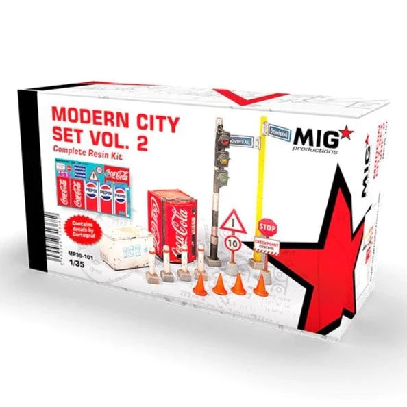 Modern City Set Vol. 2 complete resin kit - Loaded Dice Barry Vale of Glamorgan CF64 3HD