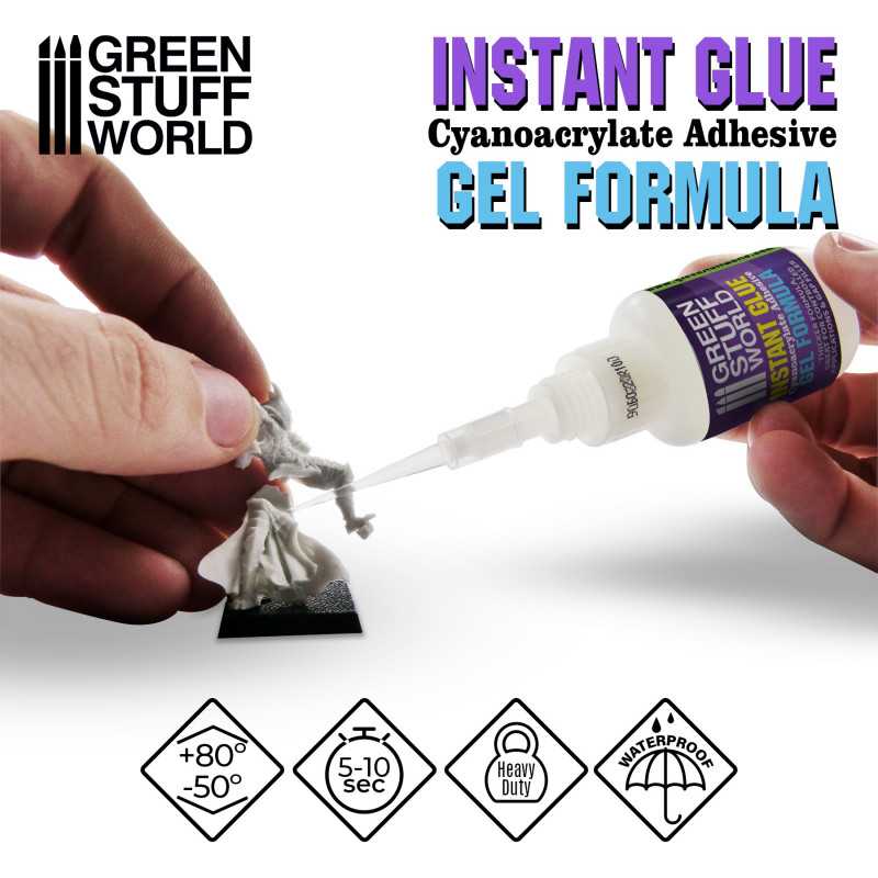 Green Stuff World Cyanoacrylate GEL Glue 20gr - Loaded Dice