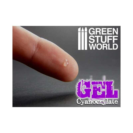 Green Stuff World Cyanoacrylate GEL Glue 20gr - Loaded Dice