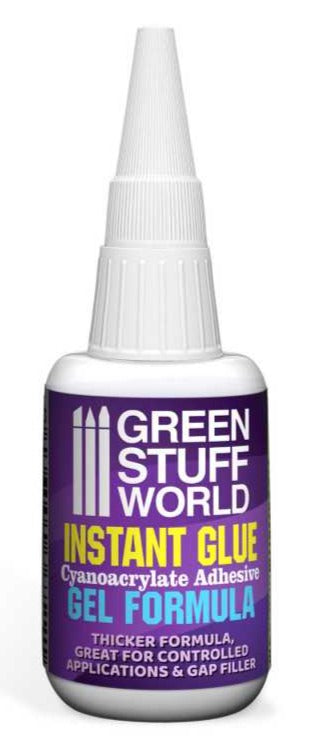 Green Stuff World Cyanoacrylate GEL Glue 20gr - Loaded Dice Barry Vale of Glamorgan CF64 3HD