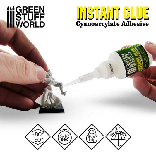 Green Stuff World Instant Glue Cyanoacrylate Glue 20gr - Loaded Dice