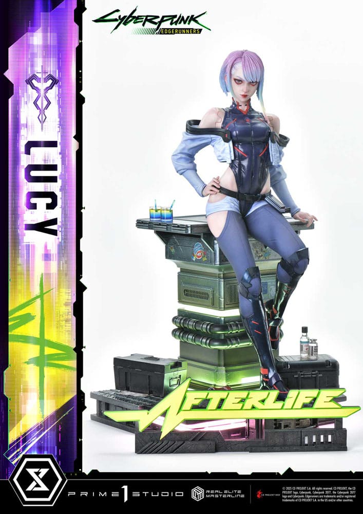 Cyberpunk: Edgerunners Real Elite Masterline Series Statue 1/4 Lucy 50 cm