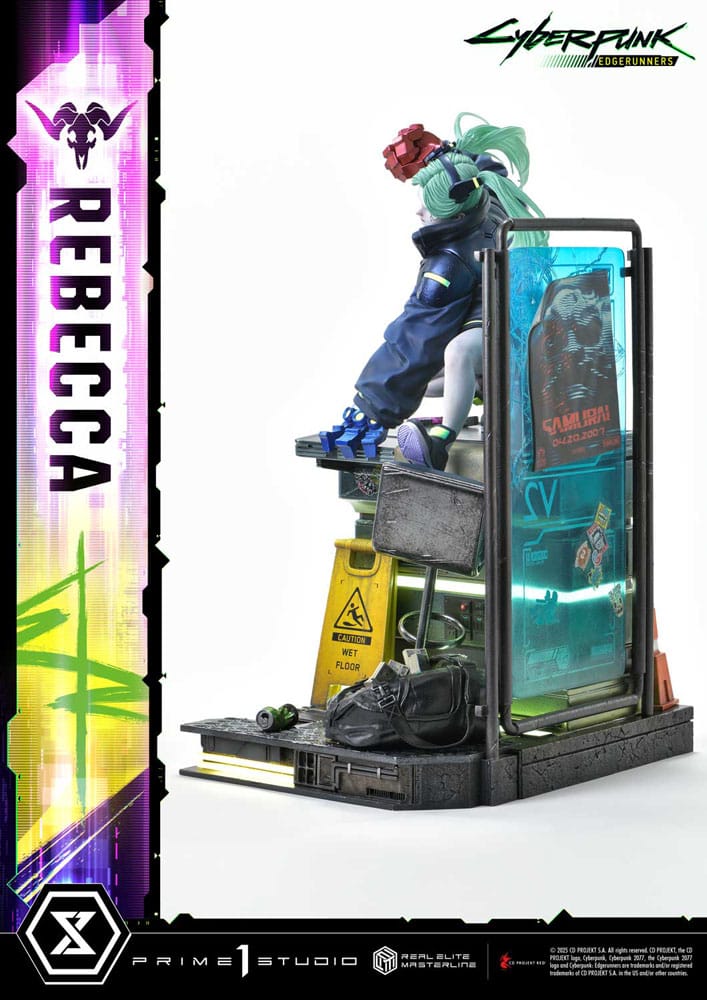 Cyberpunk: Edgerunners Real Elite Masterline Series Statue 1/4 Rebecca 54 cm