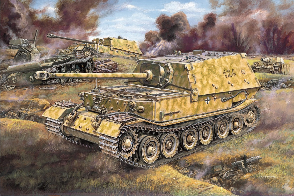 Dragon 1:35 Sd.Kfz.184 Ferdinand (the Battle of Kursk) - D6726