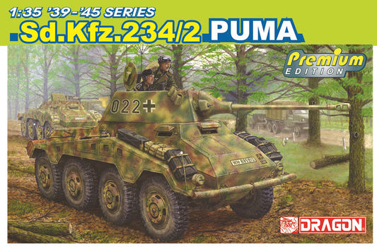 Dragon 1:35 Sd.Kfz.234/2 Puma (2024 upgrade version) - D6943