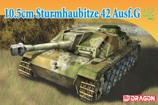 Dragon 1:72 10.5cm Sturmbaubitze 42 Ausf.G (Upgraded to NEO Track) - D7284