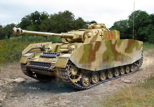 Dragon 1:72 Pz.Kpfw.IV Ausf.J Early Production - D7409