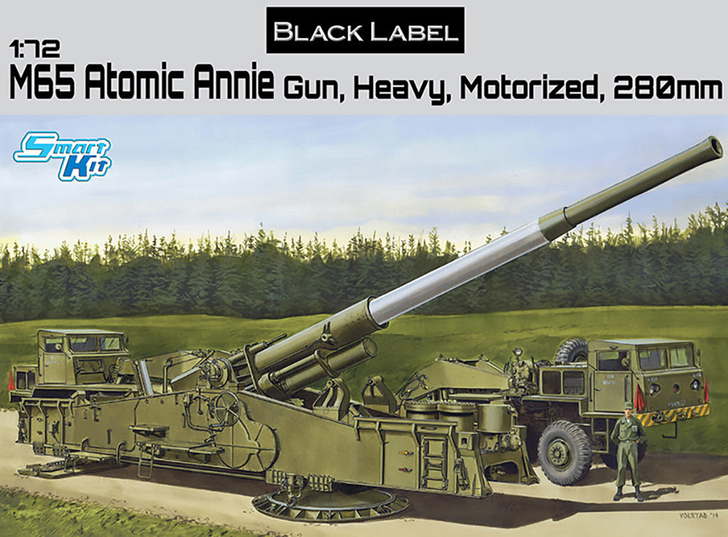 Dragon 1:72 M65 Atomic Annie Gun - D7484