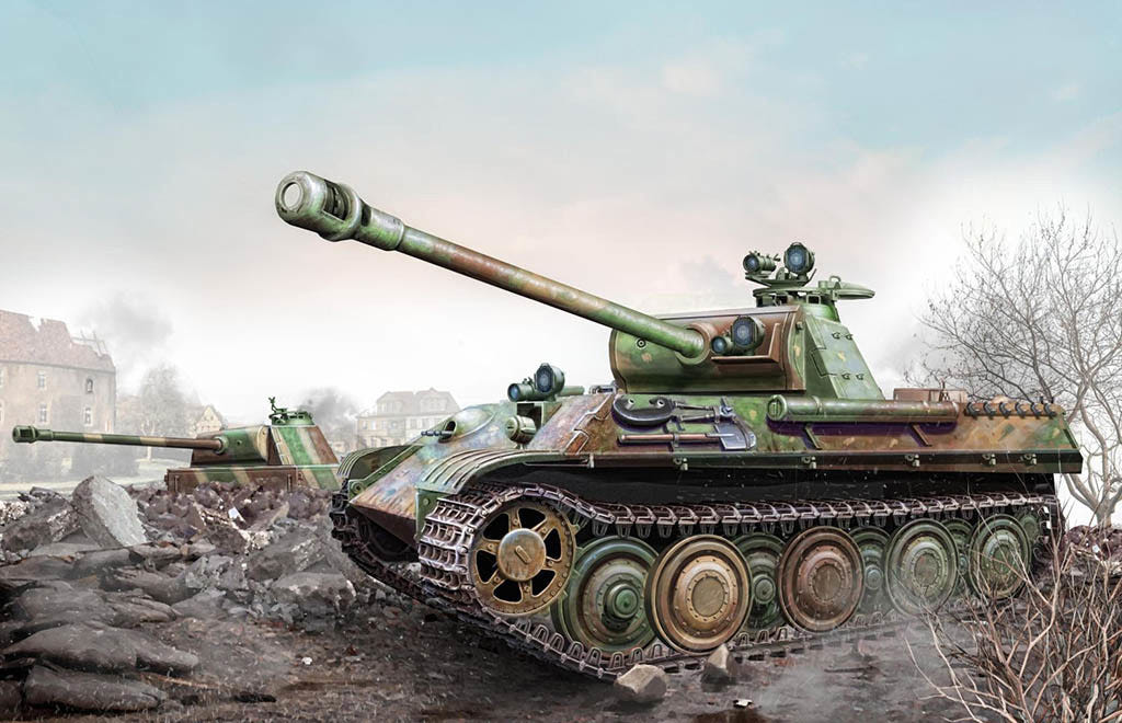 Dragon 1:72 Panther G Steel Wheel w/IR Sights - D7697