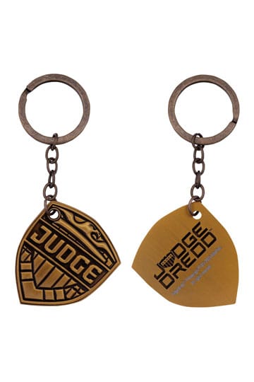 2000 AD Keychain Judge Dredd Badge Limited Edition - Loaded Dice