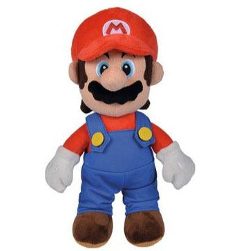 Super Mario Plush Figure Mario 30cm - Loaded Dice Barry Vale of Glamorgan CF64 3HD