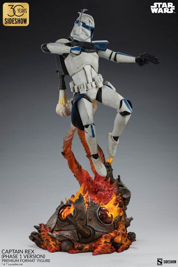 Star Wars Premium Format Figure Captain Rex (Phase 1 Version) Sideshow Exclusive 68 cm - Loaded Dice