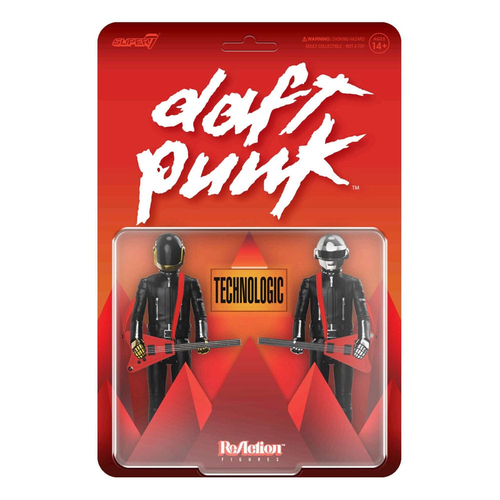 Daft Punk Human After All ReAction 2-pack on red blister card with Technologic insert