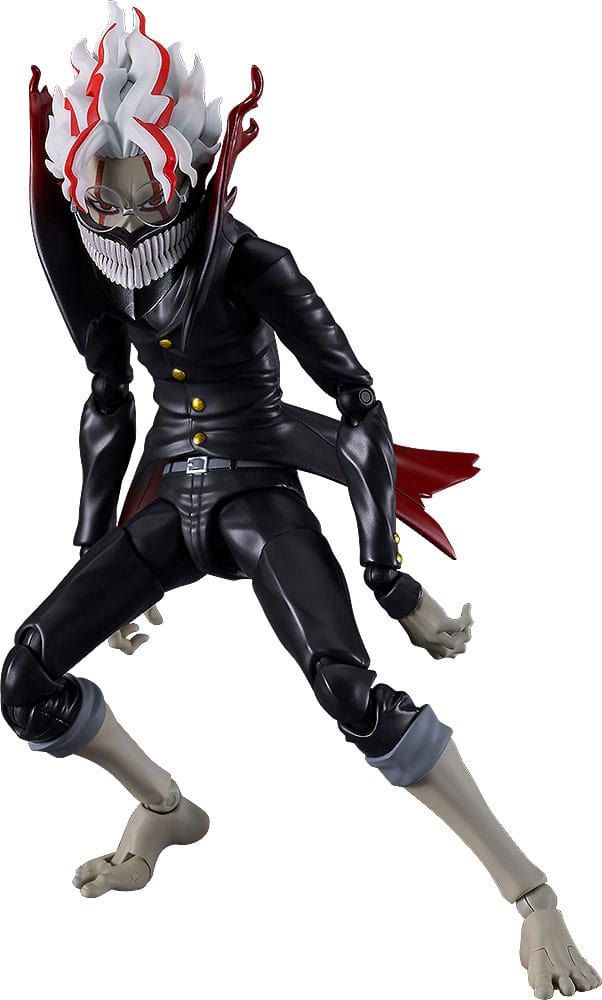 Good Smile Company Dandadan figma Okarun Transformed in a crouched pose, on white