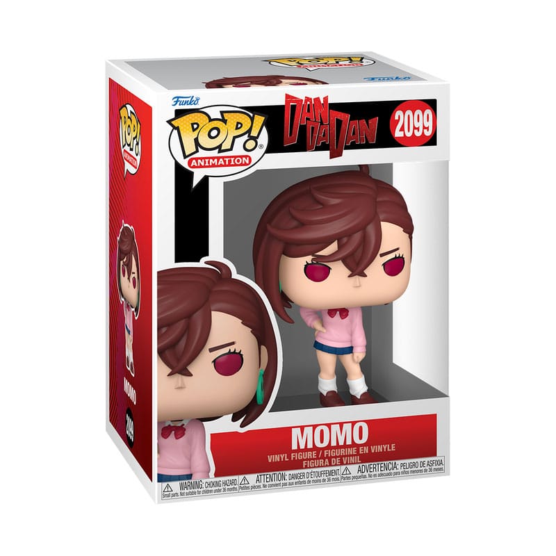 Momo Funko POP! Animation vinyl figure in its Dandadan window box, number 2099