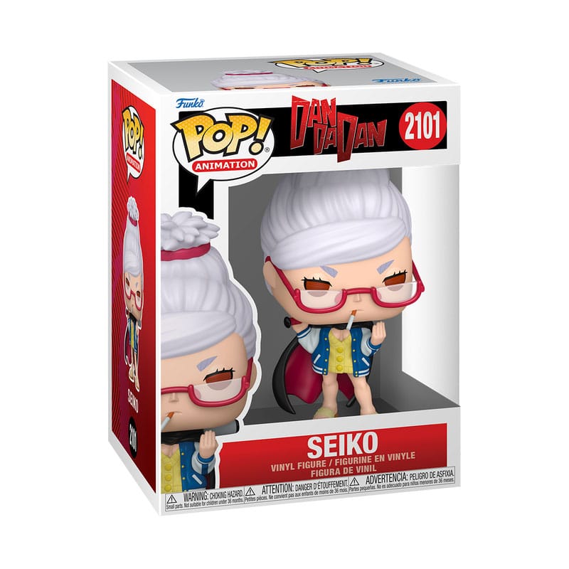 Seiko Funko POP! Animation vinyl figure in its Dandadan window box, number 2101