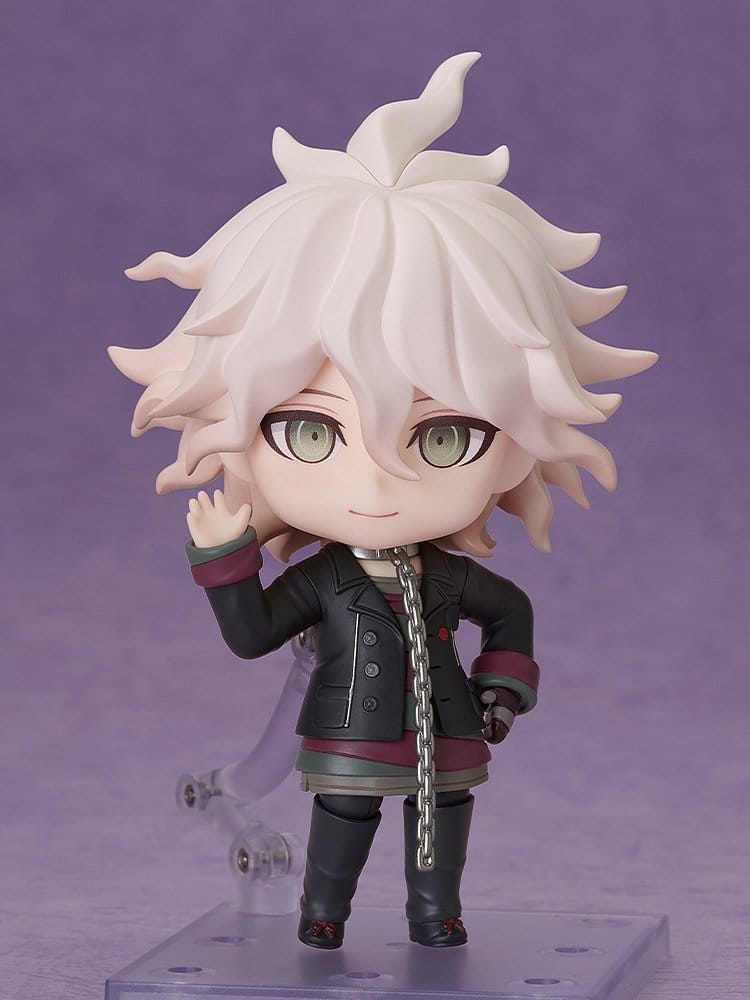 Nendoroid Basic Danganronpa Servant front view on clear stand, hand raised in a wave