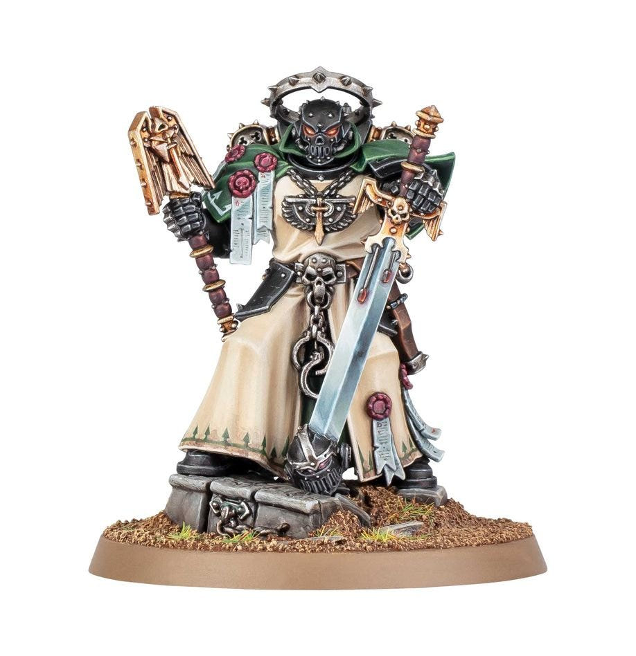 Asmodai, Master of Repentance with crozius and power sword, alternative head build