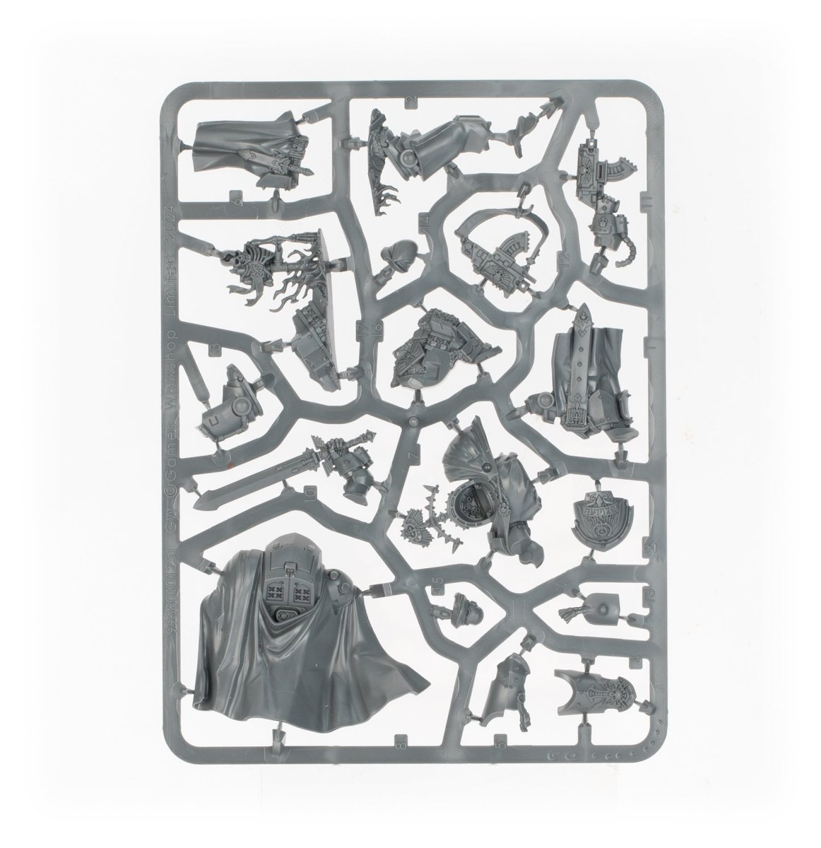 Dark Angels: Belial Grand Master of the Deathwing sprue contents - Loaded Dice