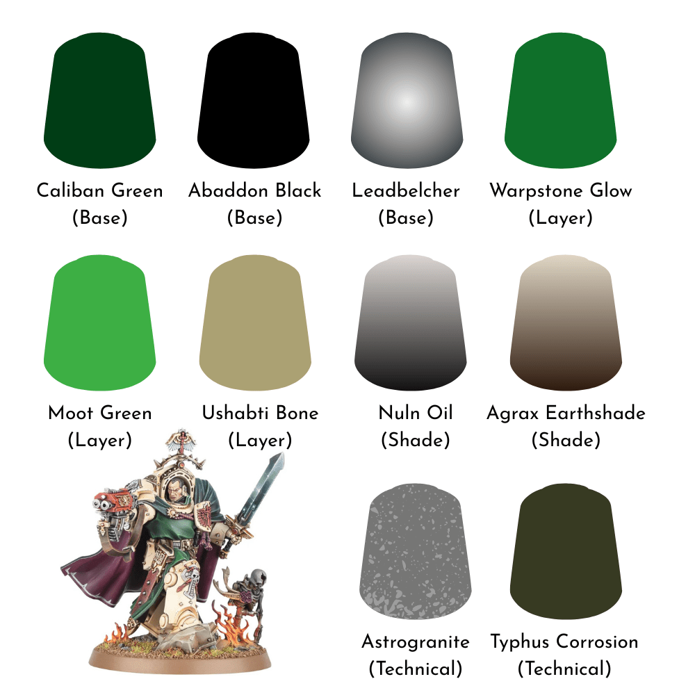 Dark Angels: Starter Paint Bundle - Loaded Dice