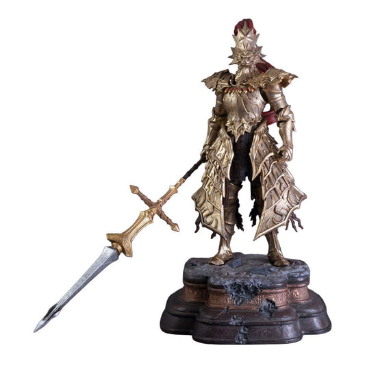 First 4 Figures Dark Souls Dragon Slayer Ornstein 79 cm statue in golden lion armour with spear