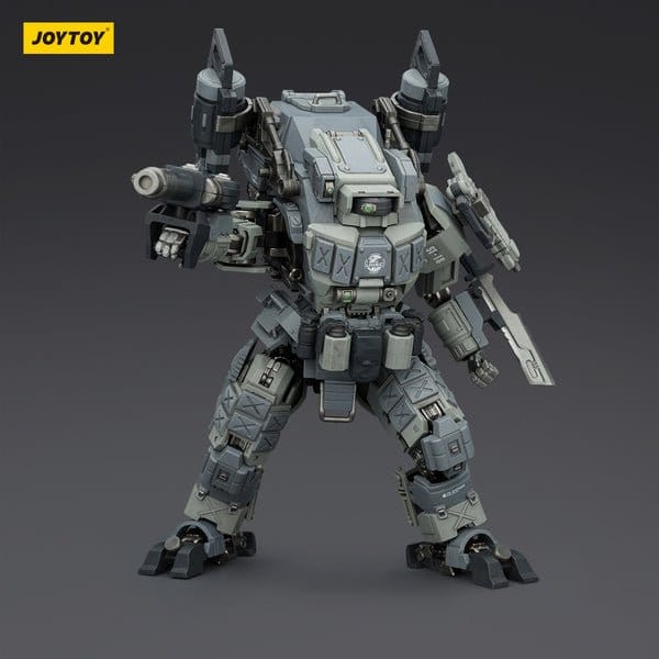 JoyToy Dark Source APOC Bedrock Fury Fire Strike Mech 1/25 figure aiming its arm cannon