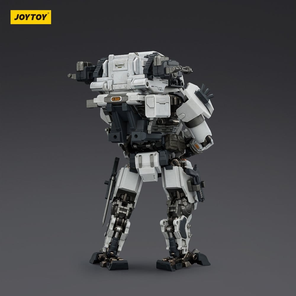 JoyToy Dark Source APOC DragonFang Assault Mech 17 cm figure, back view, dark background