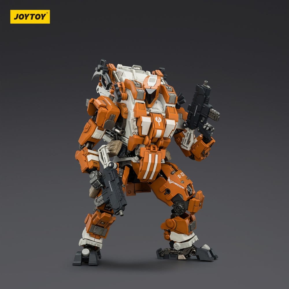 JoyToy Dark Source APOC Hummer Standard Combat Mech 17 cm figure with dual guns, dark background