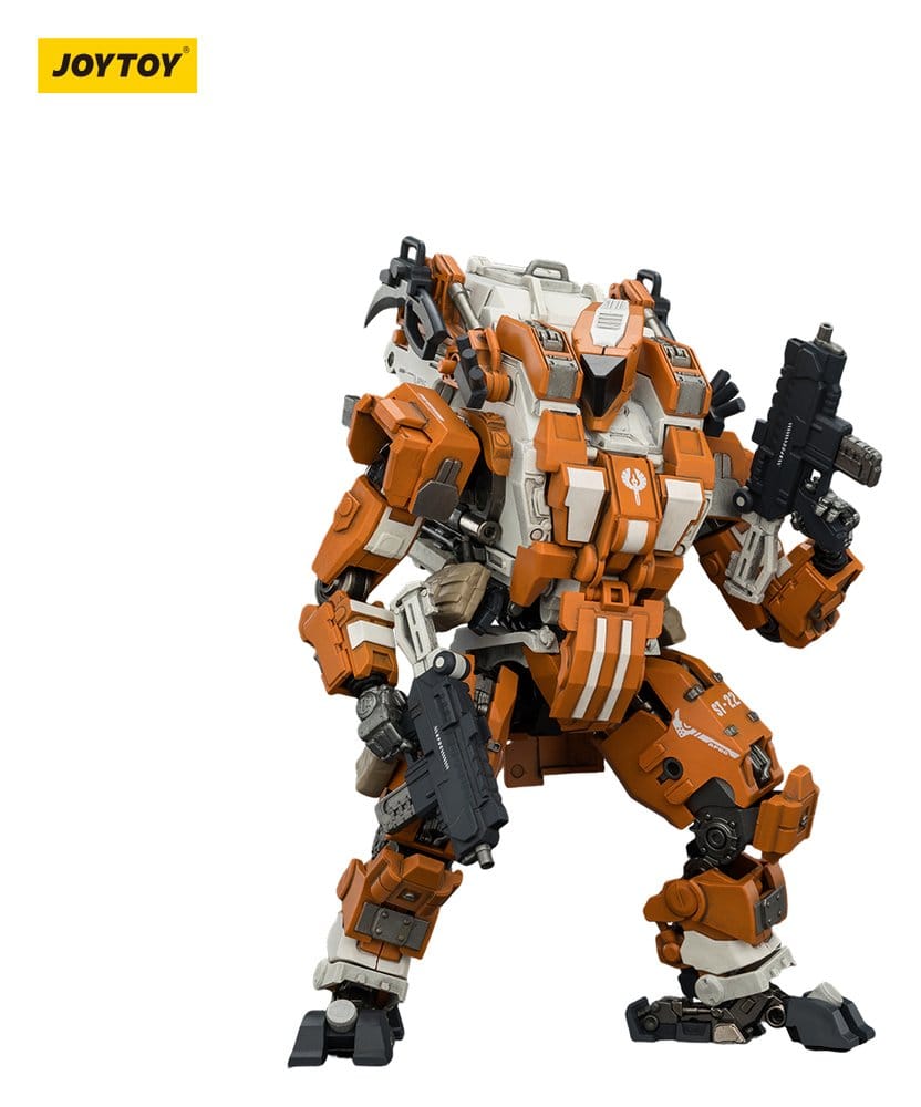 JoyToy Dark Source APOC Hummer Standard Combat Mech 17 cm figure with dual guns, white background