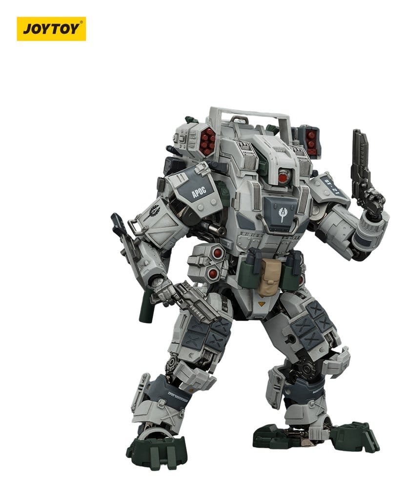 JoyToy Dark Source APOC Mystic Armor Heavy Assault Mech 17 cm figure with pistols, white background