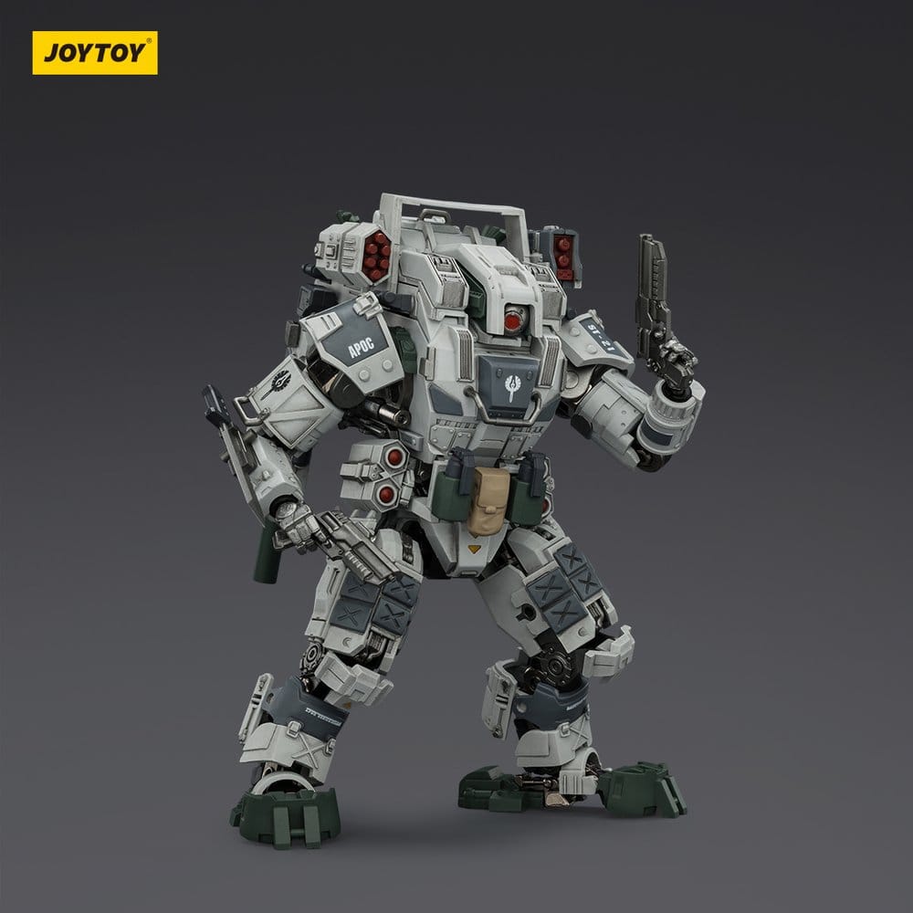 JoyToy Dark Source APOC Mystic Armor Heavy Assault Mech 17 cm figure with pistols, dark background