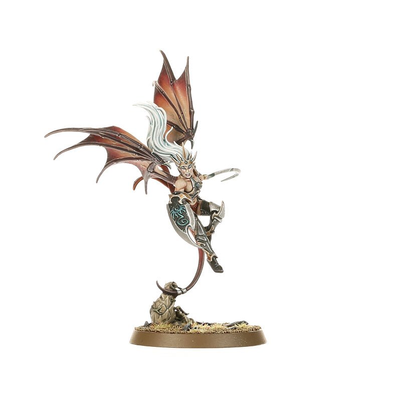 Daughters of Khaine: Khinerai Heartrenders painted miniature - Loaded Dice