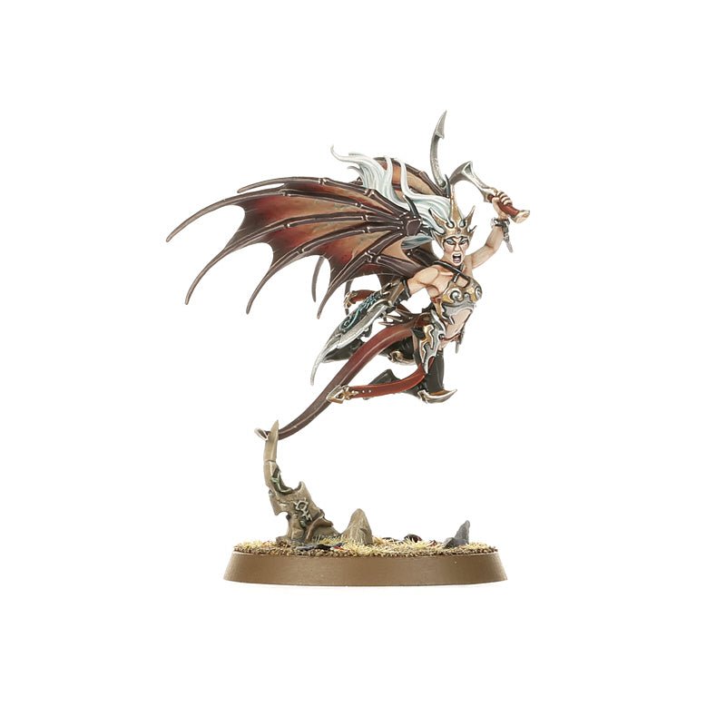 Daughters of Khaine: Khinerai Heartrenders painted miniature - Loaded Dice