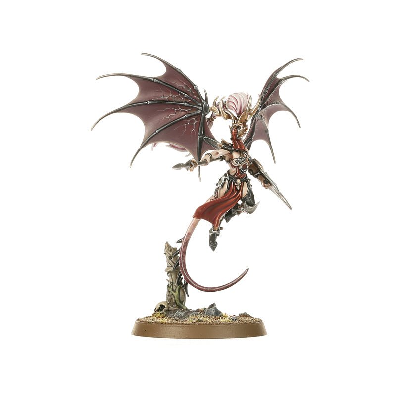 Daughters of Khaine: Khinerai Heartrenders painted miniature - Loaded Dice