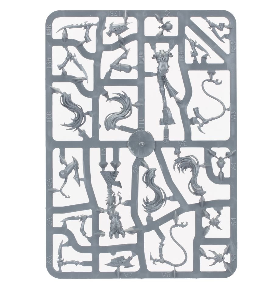 Daughters of Khaine: Witch Aelves sprue contents - Loaded Dice