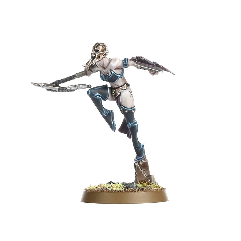 Daughters of Khaine: Witch Aelves painted miniature - Loaded Dice