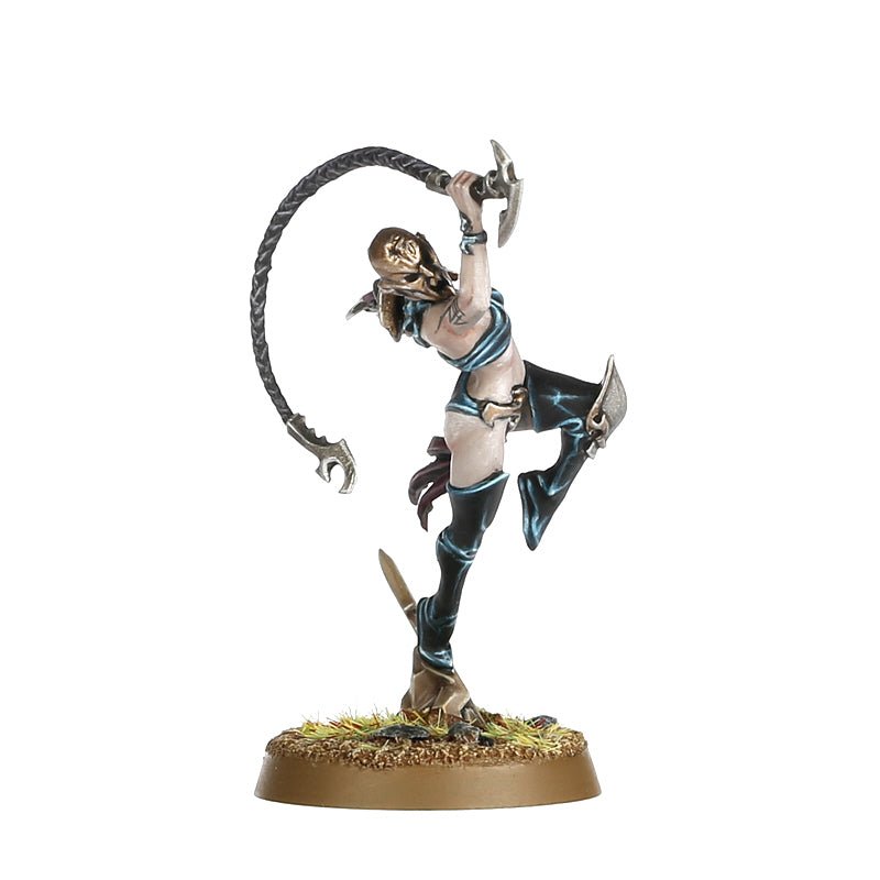 Daughters of Khaine: Witch Aelves painted miniature - Loaded Dice