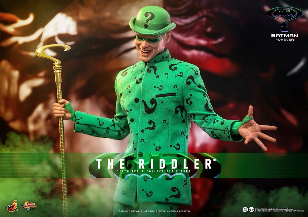 DC Comics Batman Forever Movie Masterpiece Action Figure 1/6 Riddler 31 cm