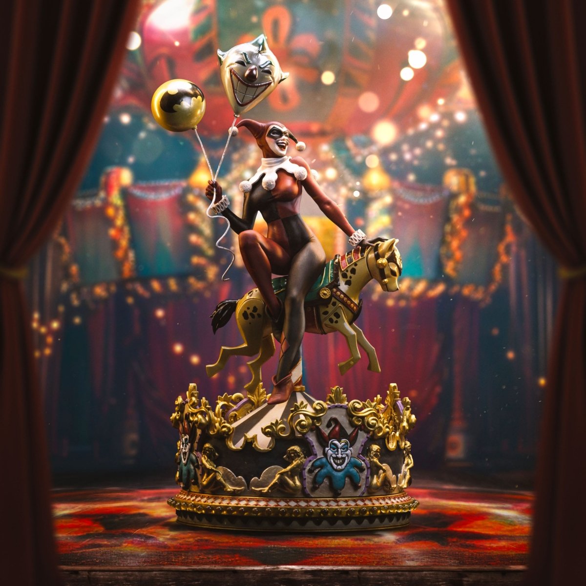 DC Comics Art Scale Statue 1/10 Harley Quinn Unleashed 30 cm ETA Apr 2026 - Loaded Dice