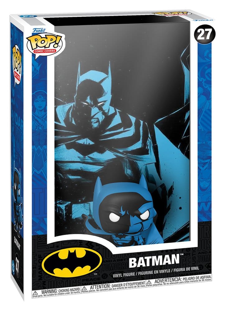 Batman Black & Blue Funko POP! Comic Covers set in its DC Comics packaging, number 27