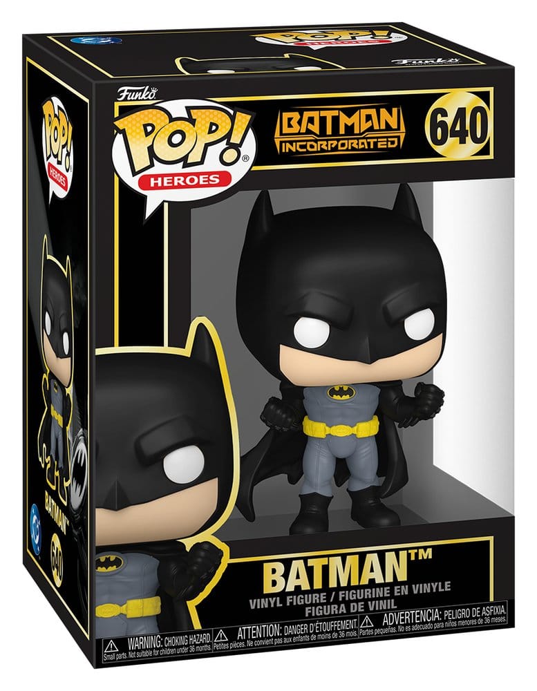 Funko DC Comics POP! Heroes Batman Incorporated vinyl figure in black window box, number 640