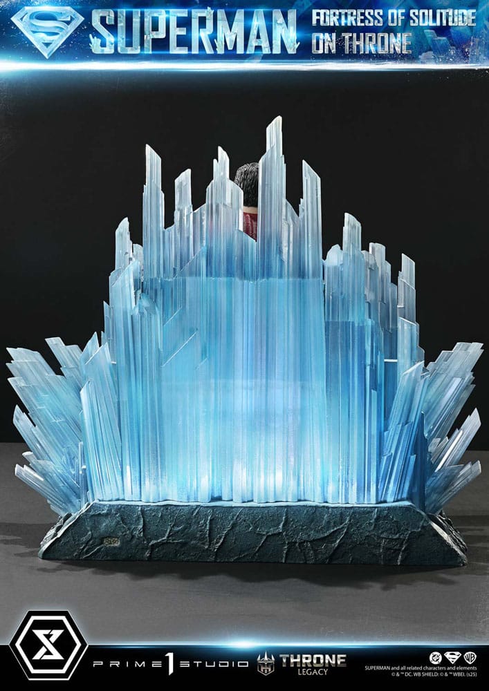 DC Comics Throne Legacy Collection Statue Statue 1/4 Superman Fortress of Solitude on Throne (Design by Gabriele Dell'Otto) 52 cm