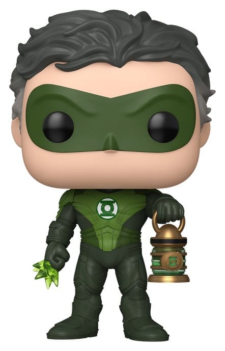 Funko POP! Heroes Hal Jordan vinyl figure from DC Studios Lanterns with green mask and lantern