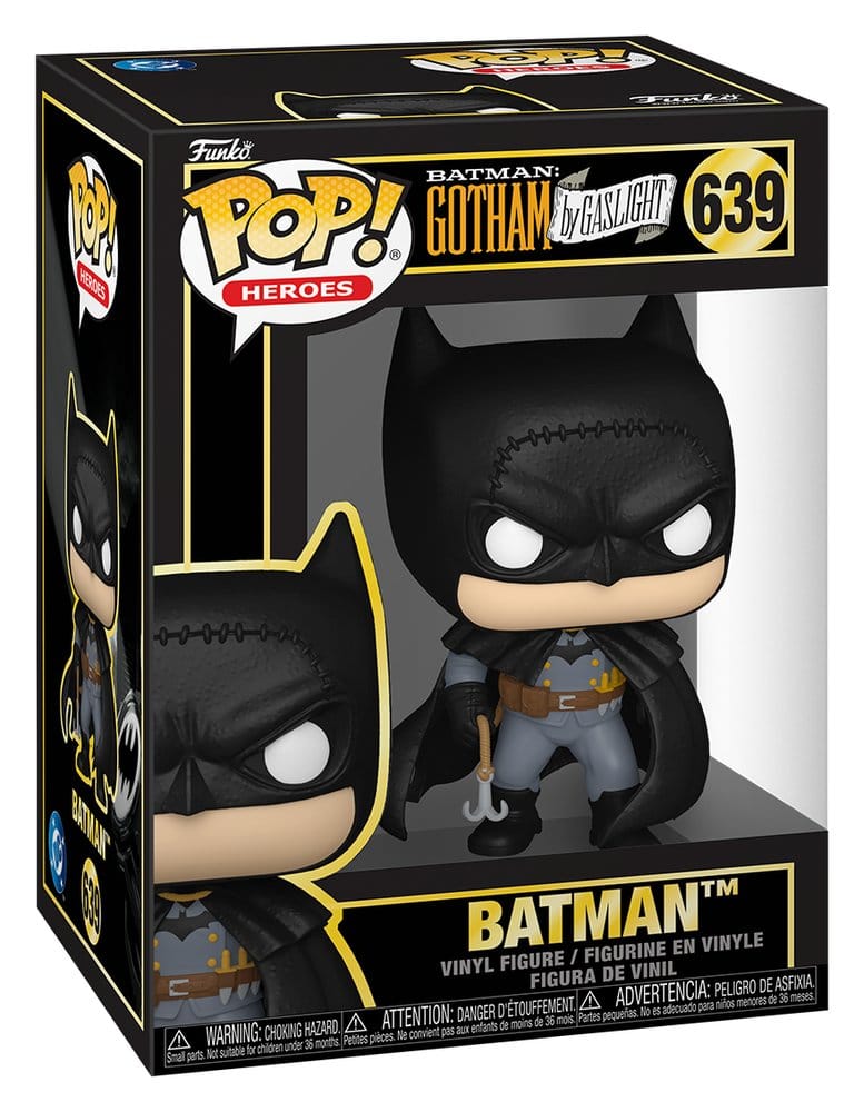 Funko DC POP! Heroes Batman Gotham by Gaslight vinyl figure in black window box, number 639