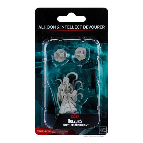 WizKids D&D Nolzur's Marvelous Miniatures Alhoon & Intellect Devourer blister pack
