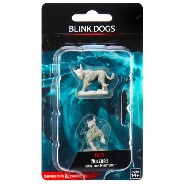 D&D Nolzurs Marvelous Miniatures: Blink Dogs - Wave 1 - Loaded Dice