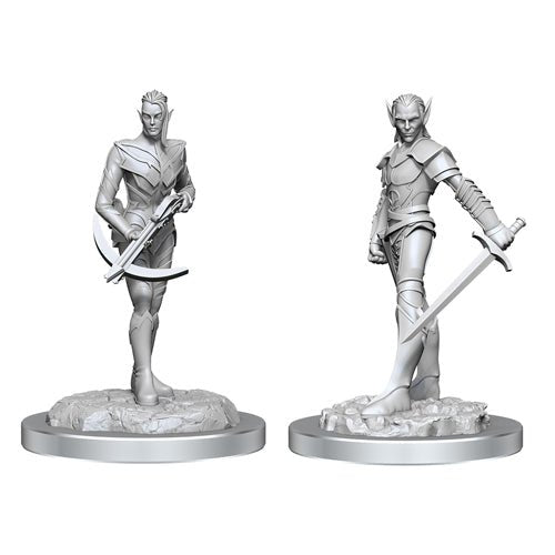 D&D Nolzur's Marvelous Miniatures: Drow Fighters - Wave 18 - Loaded Dice