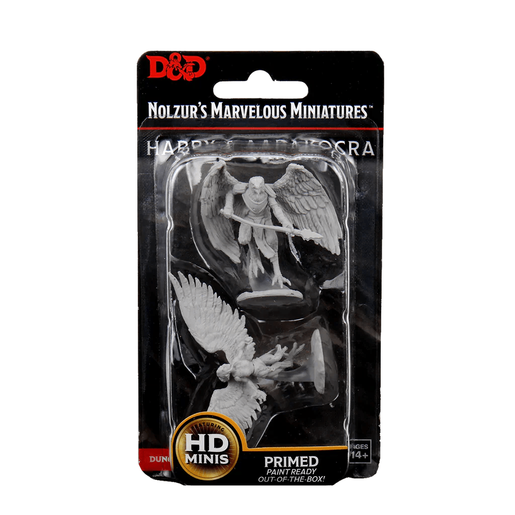 D&D Nolzurs Marvelous Miniatures: Harpy & Arakocra - Wave 11 - Loaded Dice