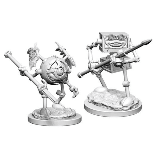 D&D Nolzurs Marvelous Miniatures: Monodrone & Duodrone - Wave 6 - Loaded Dice